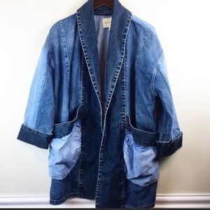 Anthropologie Jadiro Pilcro Denim Jacket